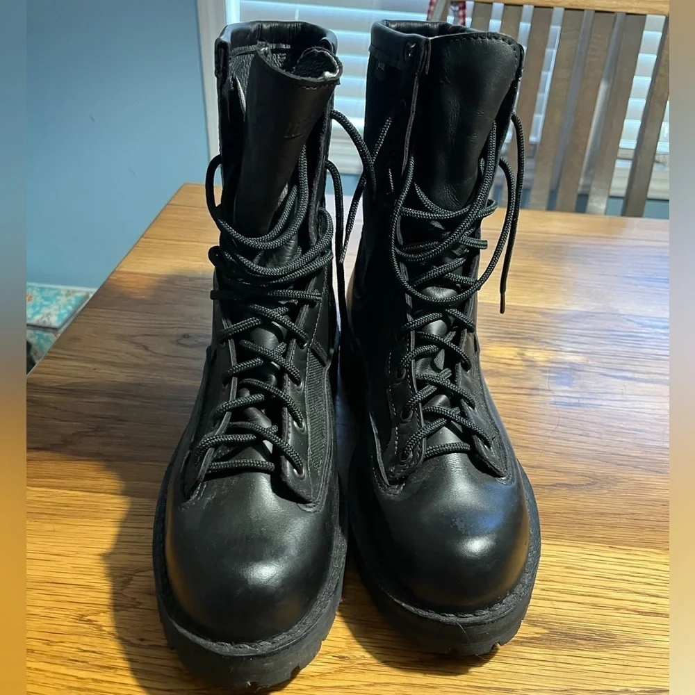 Danner Acadia 8” Black Leather Men's Boots Tactical Boot Line Size 13